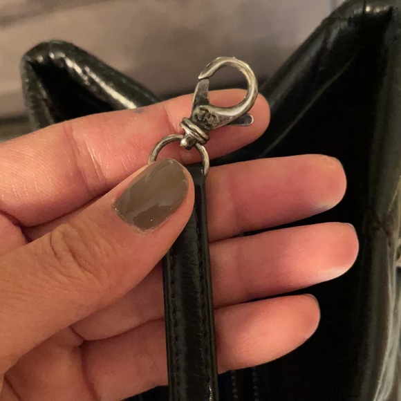 Chanel tote lamb skin quilted black bag - Picture 12 of 15